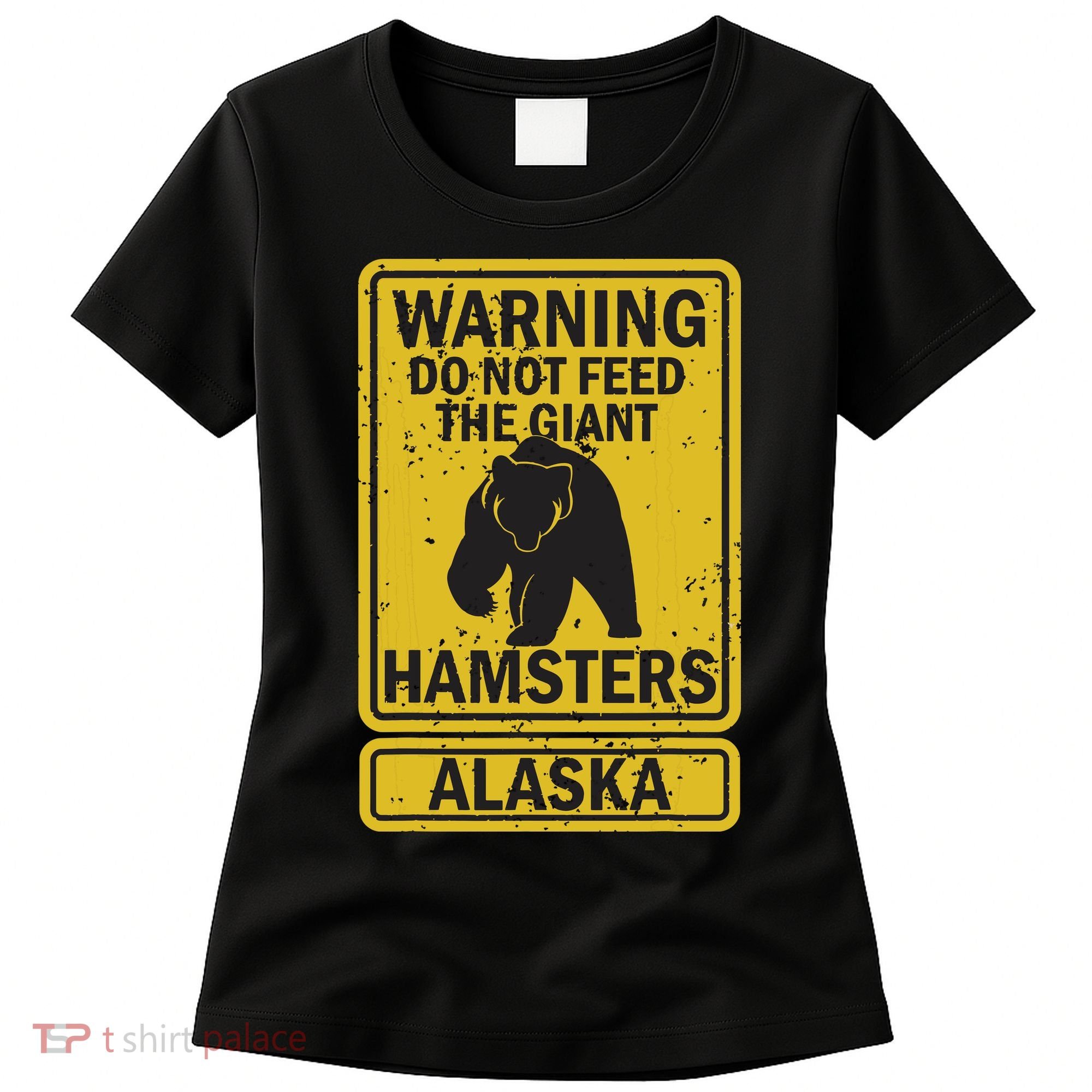 Funny Alaska Grizzly Brown Kodiak Bear Gift Women's T-Shirt
