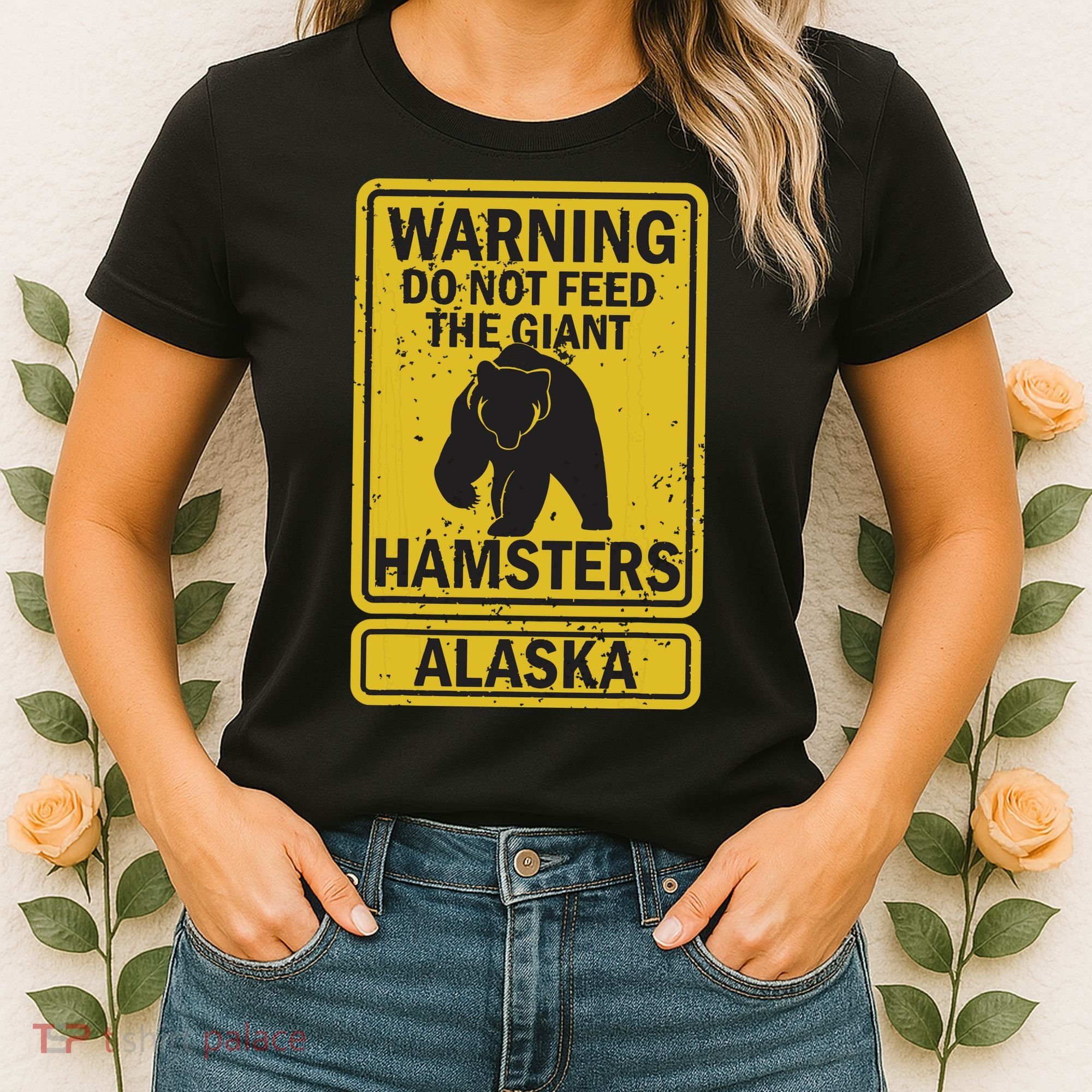 Funny Alaska Grizzly Brown Kodiak Bear Gift Women's T-Shirt