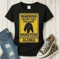 Funny Alaska Grizzly Brown Kodiak Bear Gift Women's T-Shirt thumb 3