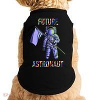 Future Astronauts Graphic Cool Gift Rainbow Stem Space Gift Doggie Tank thumb 0