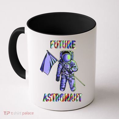 Future Astronauts Graphic Cool Gift Rainbow Stem Space Gift Coffee Mug