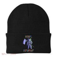 Future Astronauts Graphic Cool Gift Rainbow Stem Space Gift Beanie thumb 0