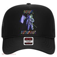 Future Astronauts Graphic Cool Gift Rainbow Stem Space Gift Hat thumb 0