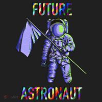 Future Astronauts Graphic Cool Gift Rainbow Stem Space Gift Golf Towel thumb 3