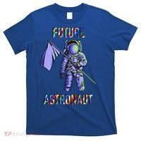 Future Astronauts Graphic Cool Gift Rainbow Stem Space Gift T-Shirt thumb 0