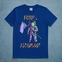 Future Astronauts Graphic Cool Gift Rainbow Stem Space Gift T-Shirt thumb 5