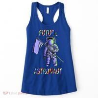 Future Astronauts Graphic Cool Gift Rainbow Stem Space Gift Women's Tank Top thumb 0