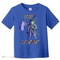 Future Astronauts Graphic Cool Gift Rainbow Stem Space Gift Toddler T-Shirt thumb 0