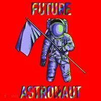 Future Astronauts Graphic Cool Gift Rainbow Stem Space Gift Santa Hat thumb 1