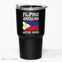 Filipino American History Month | Philippines Flag Tumbler thumb 0