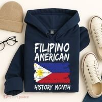 Filipino American History Month | Philippines Flag Hoodie thumb 4