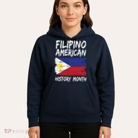Filipino American History Month | Philippines Flag Hoodie thumb 5