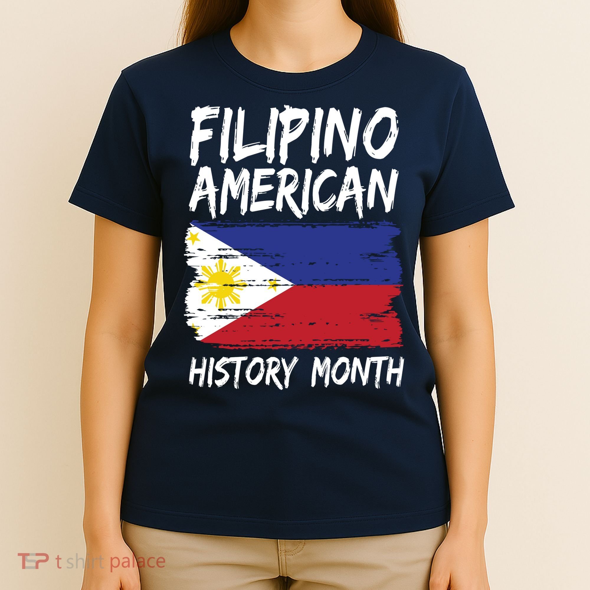 Filipino American History Month | Philippines Flag T-Shirt