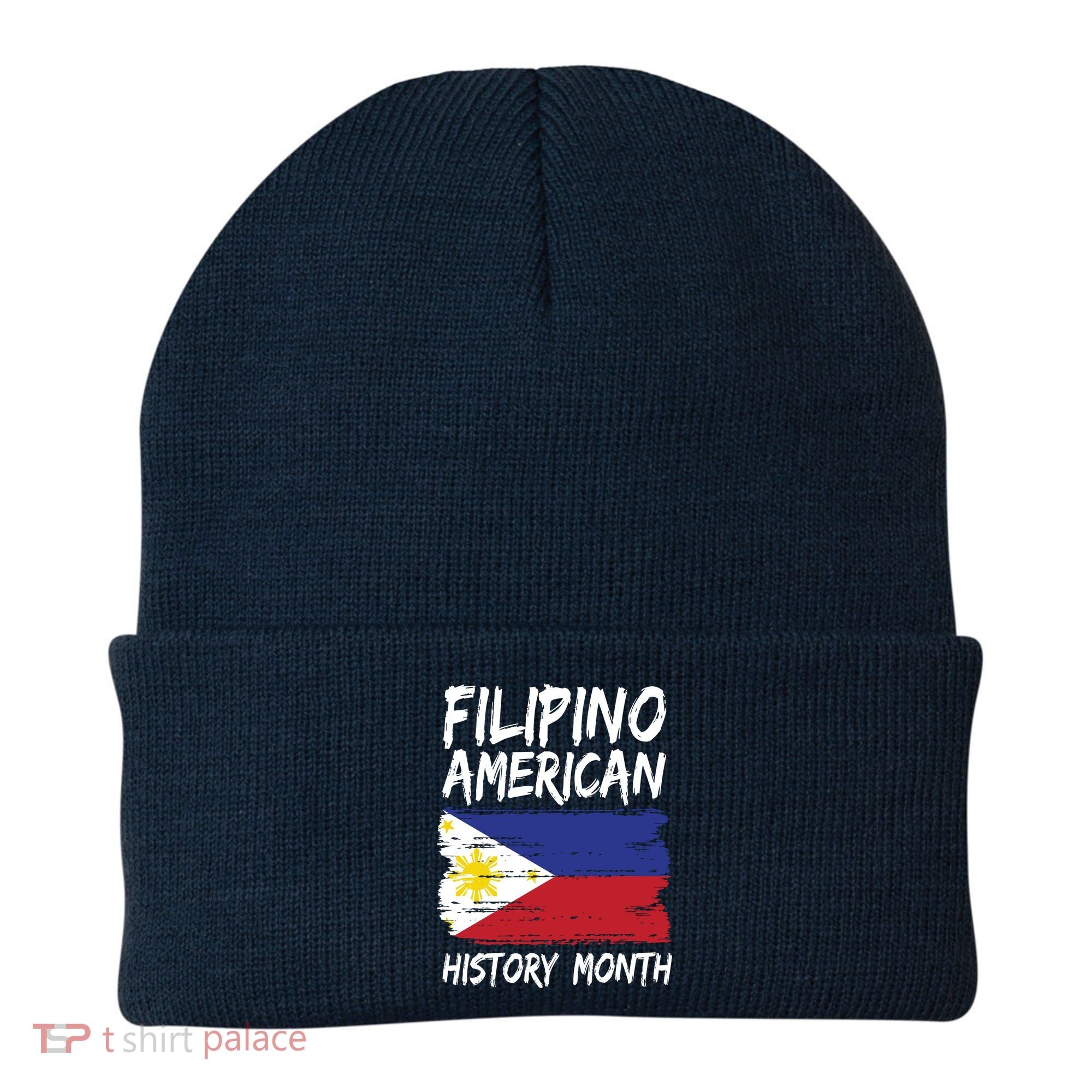 Filipino American History Month | Philippines Flag Beanie