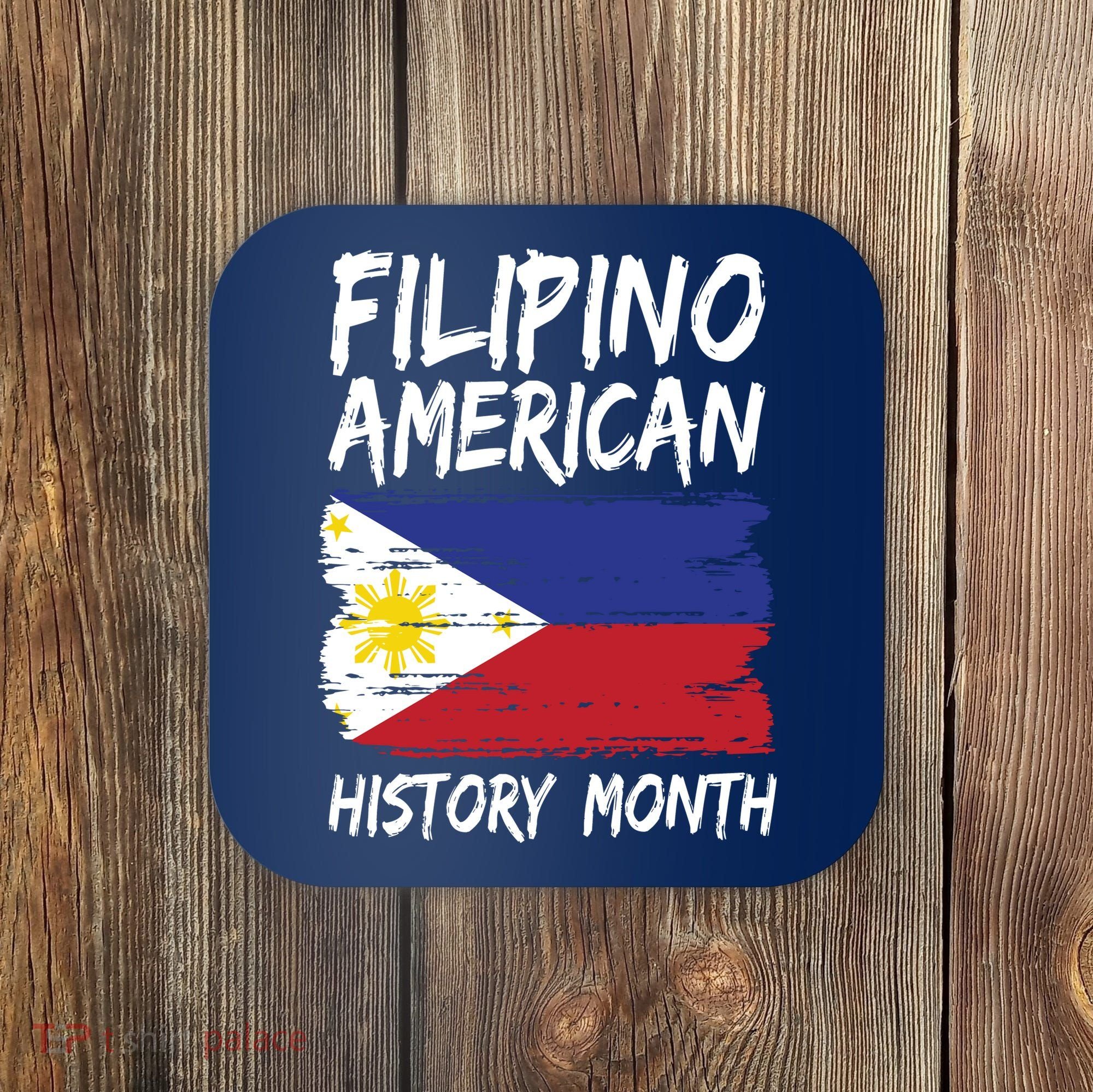 Filipino American History Month | Philippines Flag Coaster