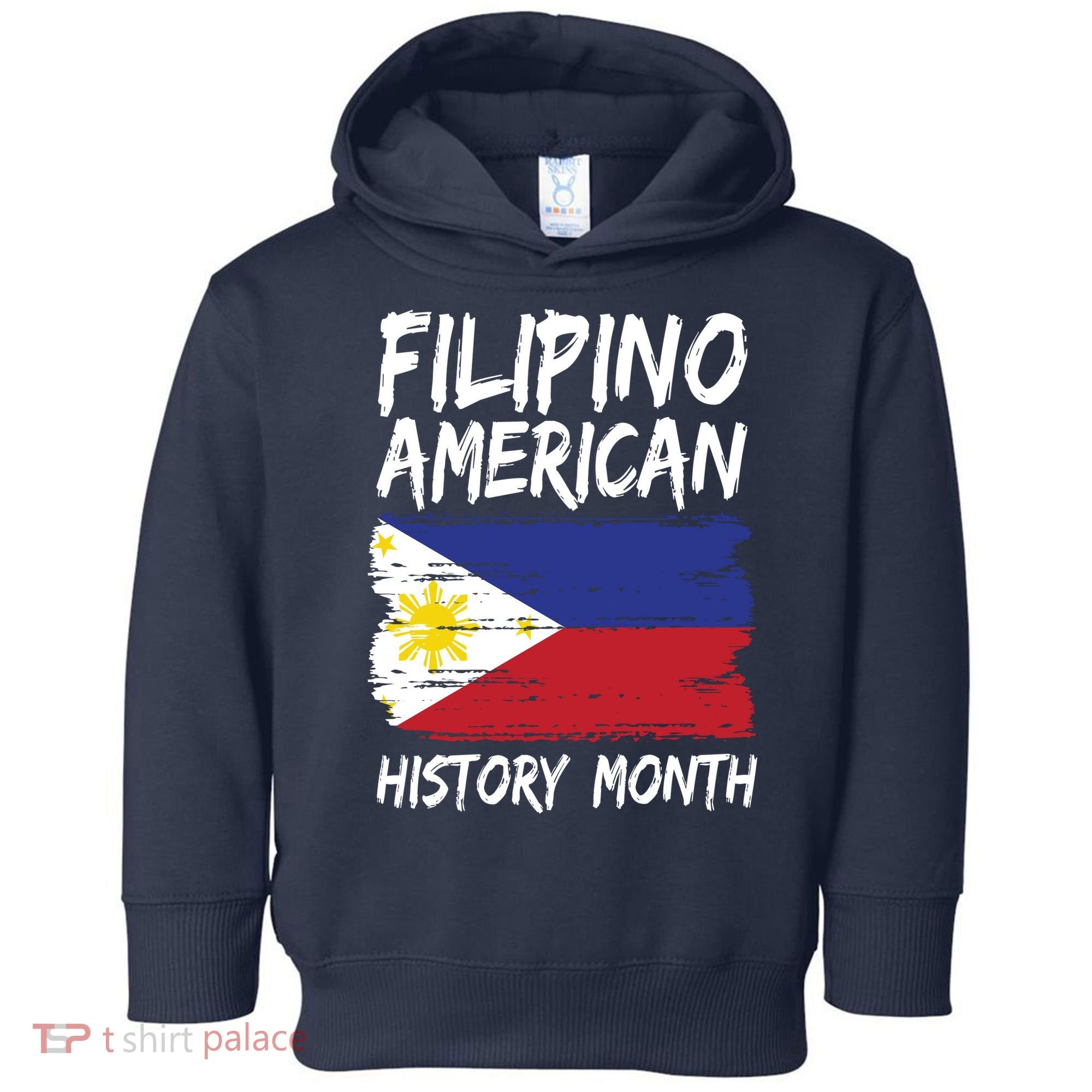 Filipino American History Month | Philippines Flag Toddler Hoodie