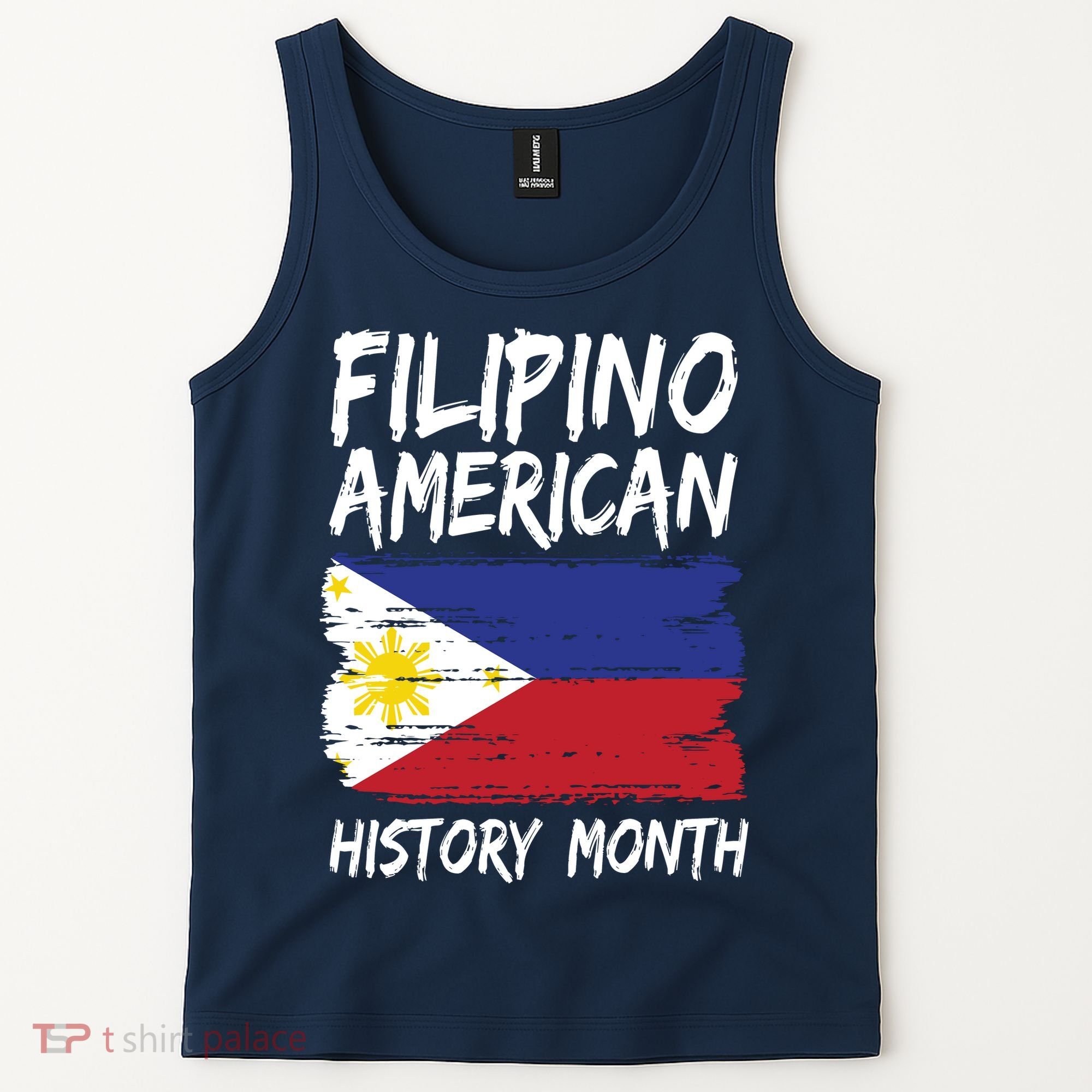 Filipino American History Month | Philippines Flag Tank Top