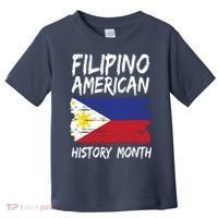 Filipino American History Month | Philippines Flag Toddler T-Shirt thumb 0