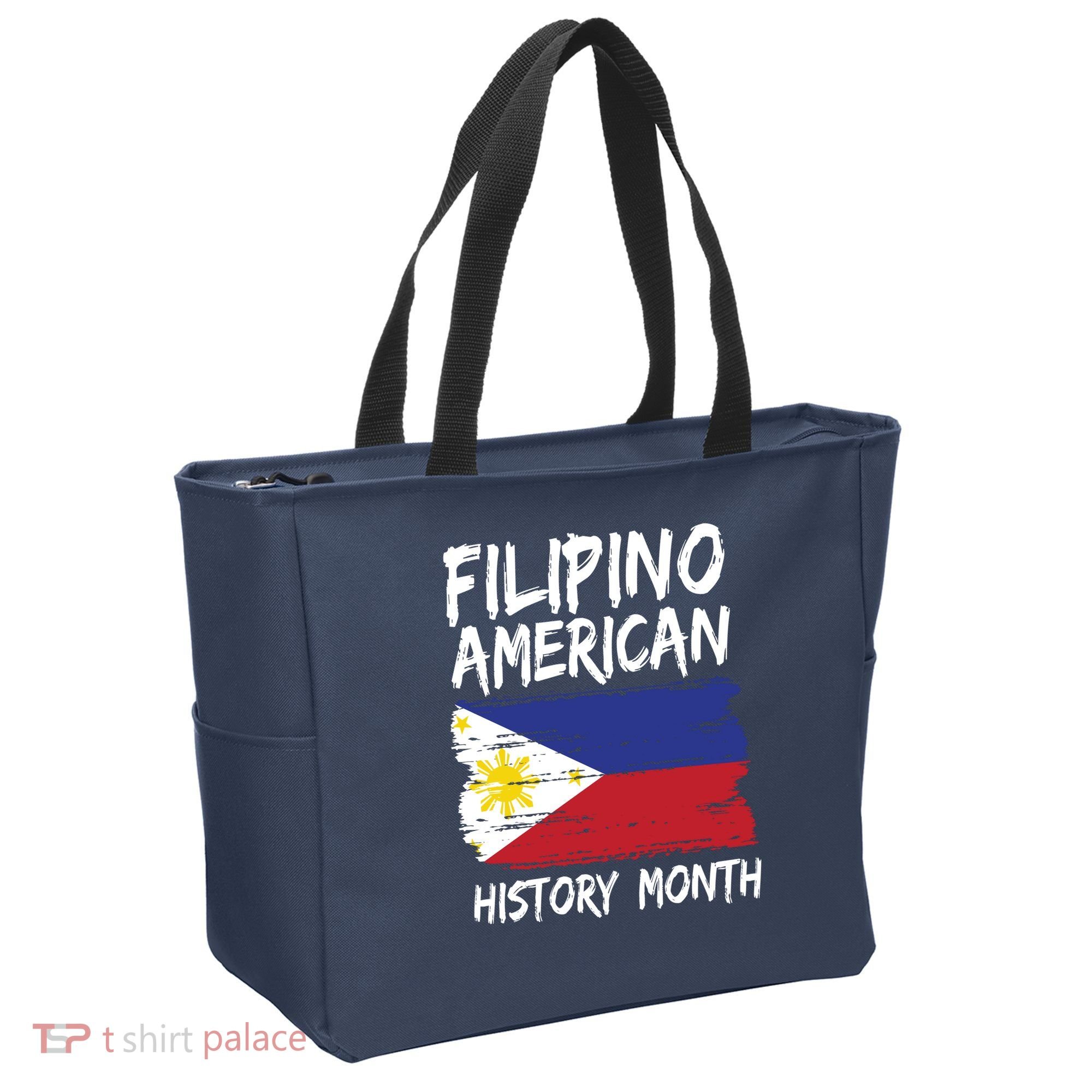 Filipino American History Month | Philippines Flag Tote Bag
