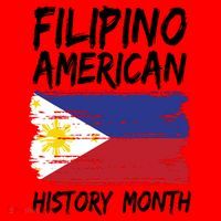 Filipino American History Month | Philippines Flag Santa Hat thumb 1