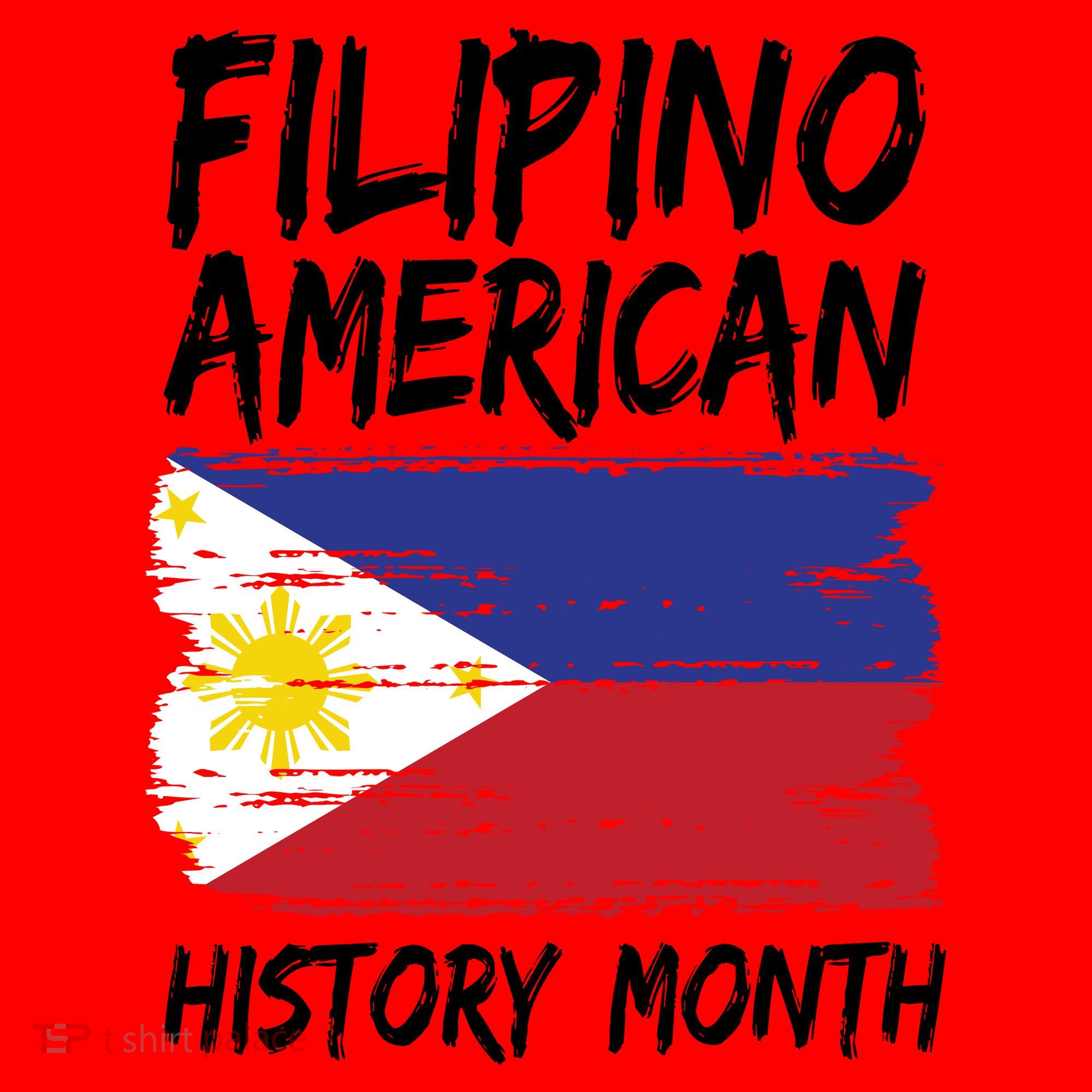 Filipino American History Month | Philippines Flag Santa Hat