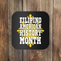 Filipino American History Month Coaster thumb 0