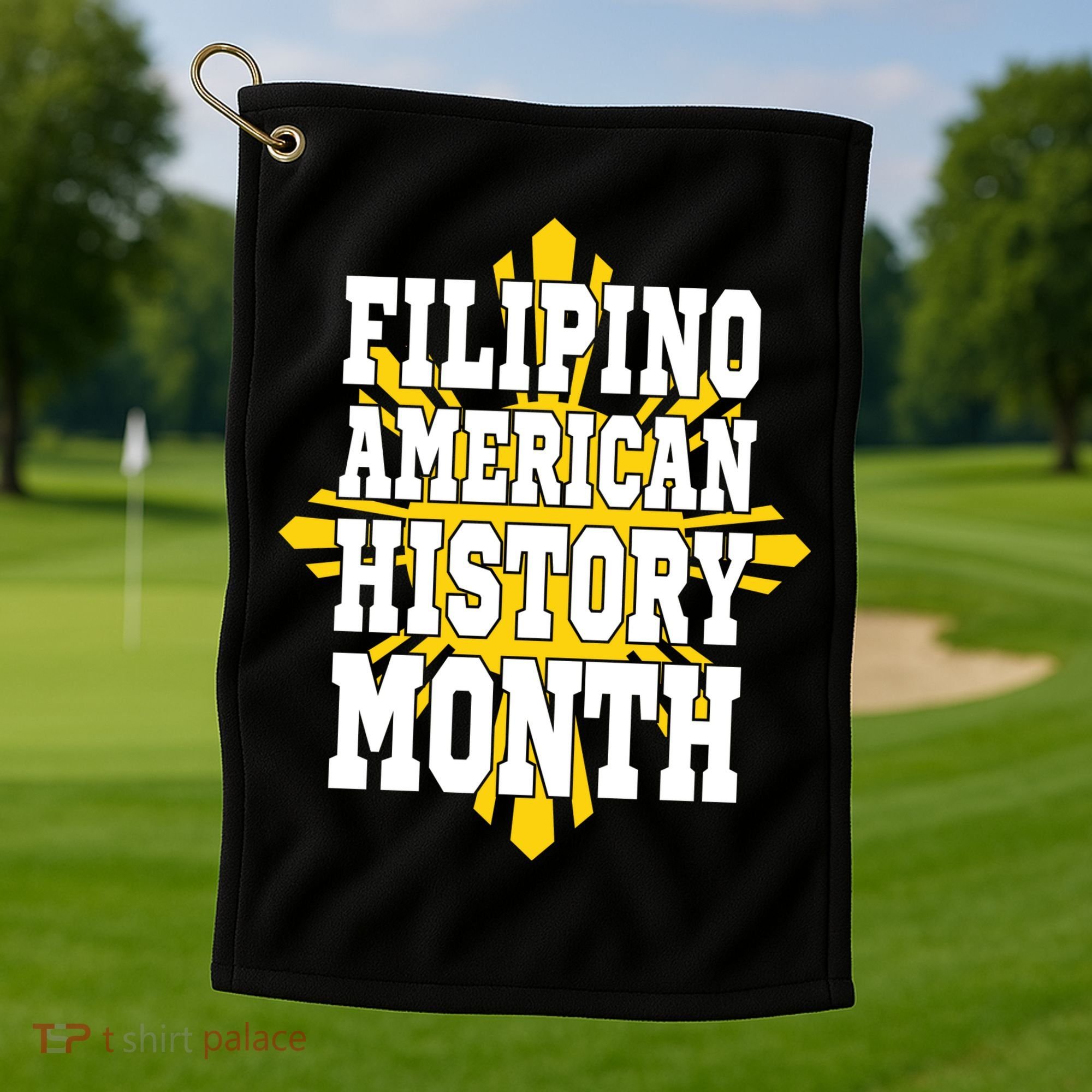 Filipino American History Month Golf Towel