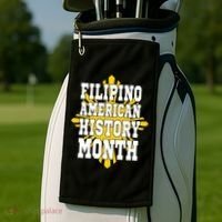 Filipino American History Month Golf Towel thumb 2