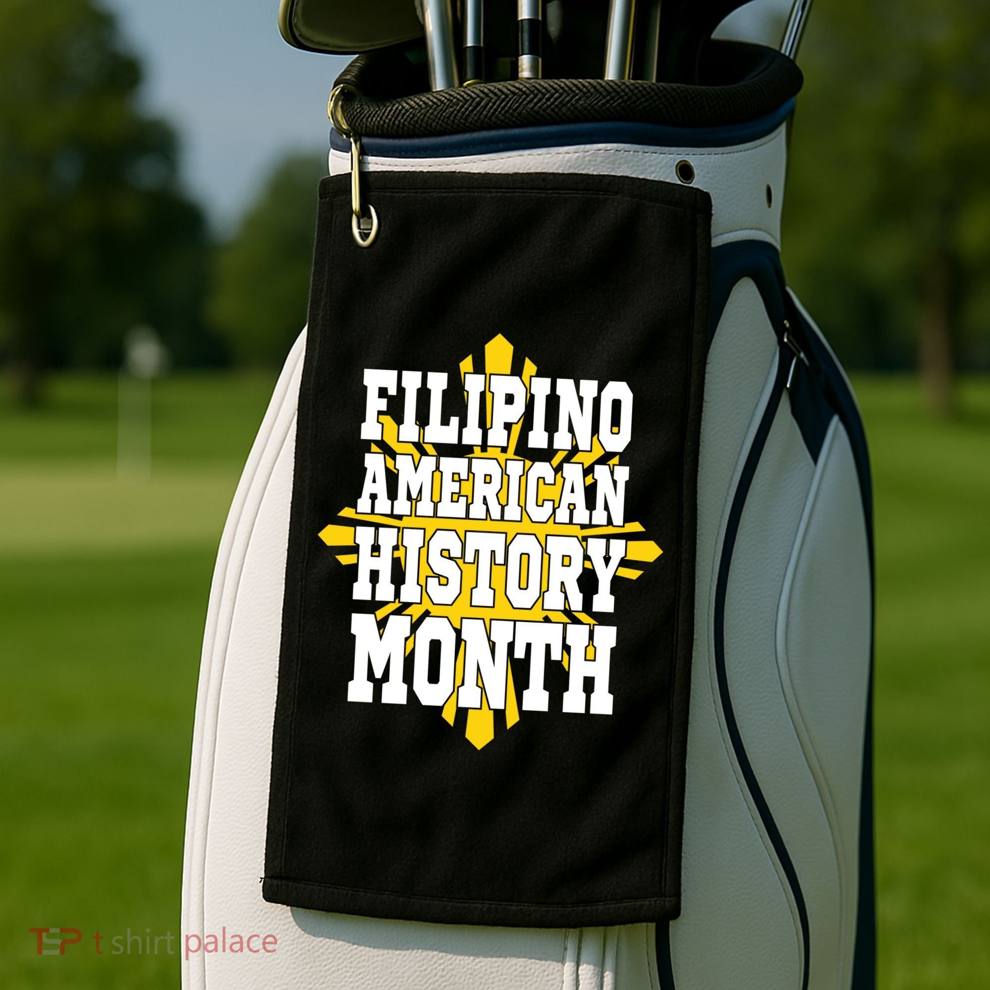 Filipino American History Month Golf Towel