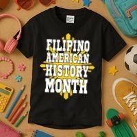 Filipino American History Month Kids T-Shirt thumb 3