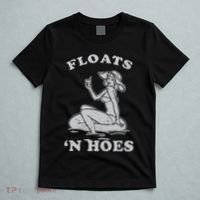 Floats And Hoes Funny Float Trip Tubing River Float T-Shirt thumb 5