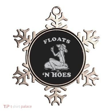 Floats And Hoes Funny Float Trip Tubing River Float Ornament