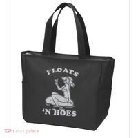 Floats And Hoes Funny Float Trip Tubing River Float Tote Bag thumb 3