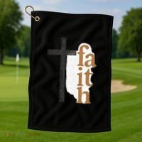 Faith and Hope Golf Towel thumb 1