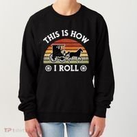 Funny Amish Horse & Buggy This Is How I Roll Lancaster Pa. Women's Sweatshirt thumb 0