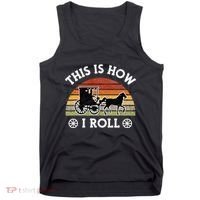 Funny Amish Horse & Buggy This Is How I Roll Lancaster Pa. Tank Top thumb 0