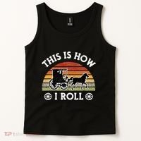 Funny Amish Horse & Buggy This Is How I Roll Lancaster Pa. Tank Top thumb 2