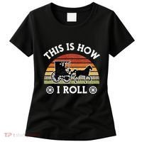 Funny Amish Horse & Buggy This Is How I Roll Lancaster Pa. Women's T-Shirt thumb 0