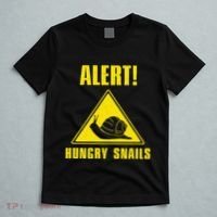 Funny Alert Hungry Snails For Snail Handler Snail Enthusiast T-Shirt thumb 5