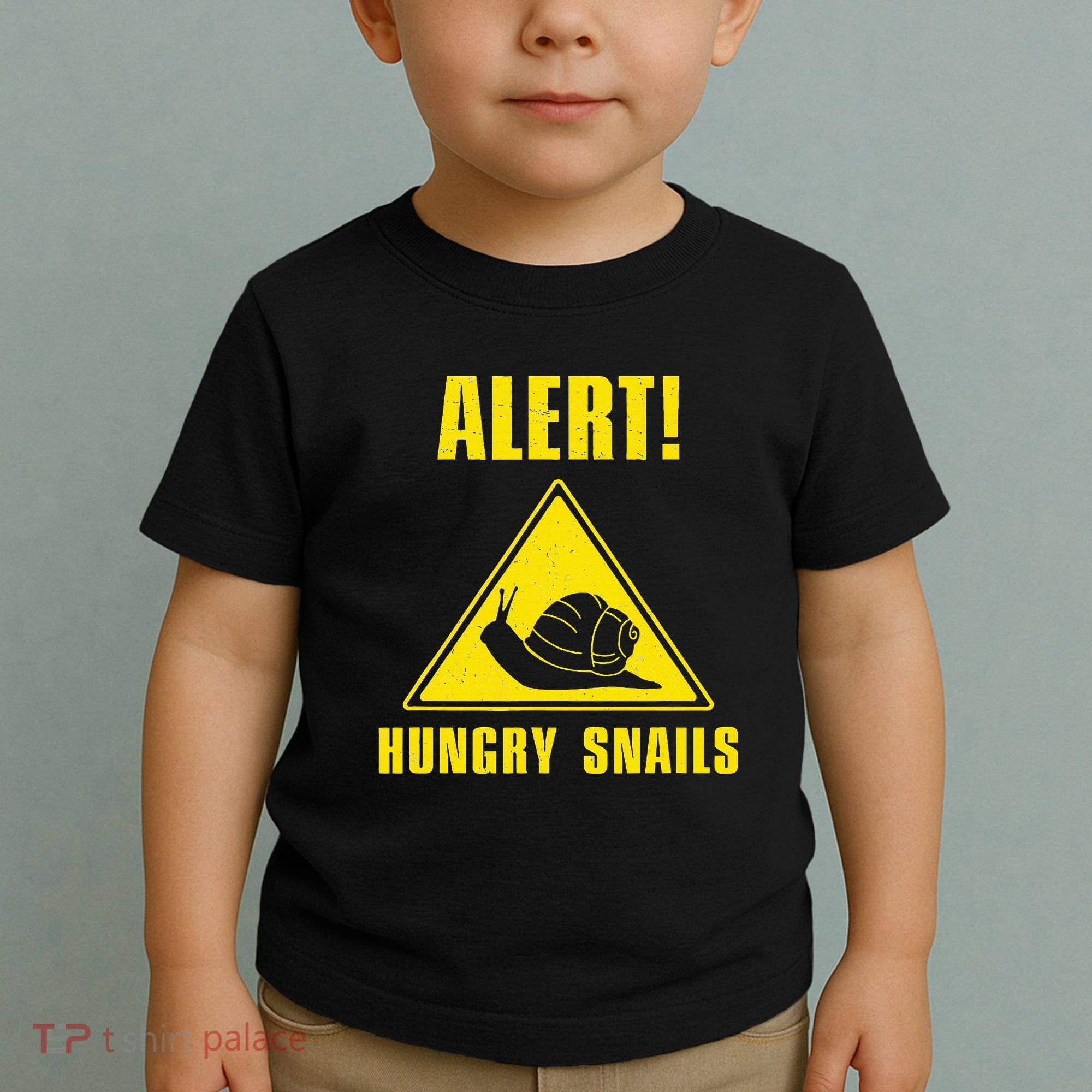 Funny Alert Hungry Snails For Snail Handler Snail Enthusiast Toddler T-Shirt