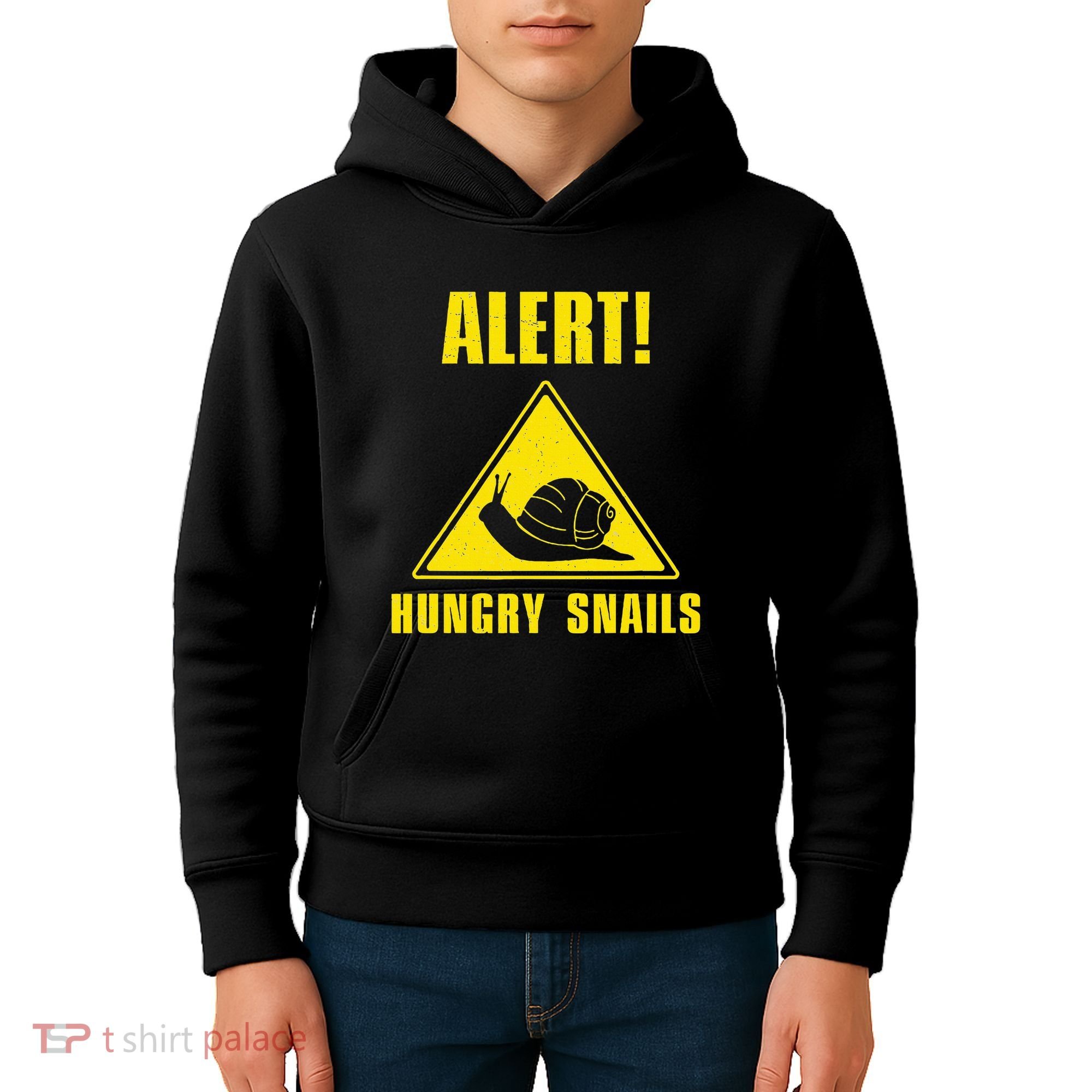 Funny Alert Hungry Snails For Snail Handler Snail Enthusiast Kids Hoodie
