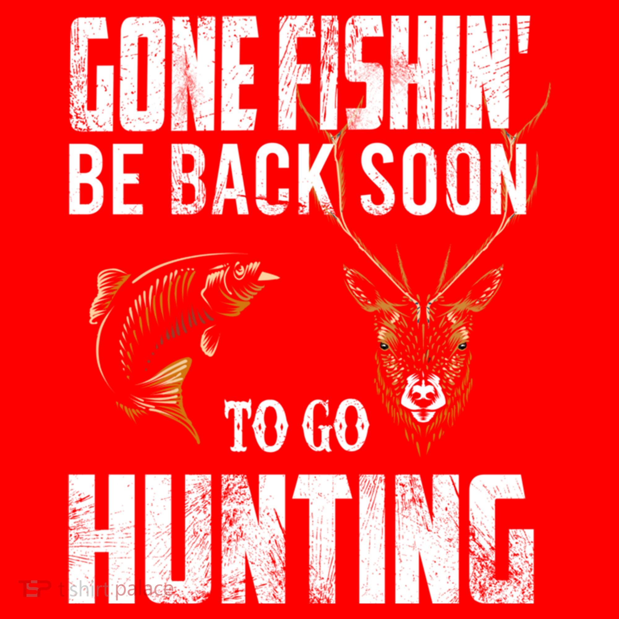 Fishing And Hunting Funny Fish Deer Hunter Gag Gift Gift Santa Hat