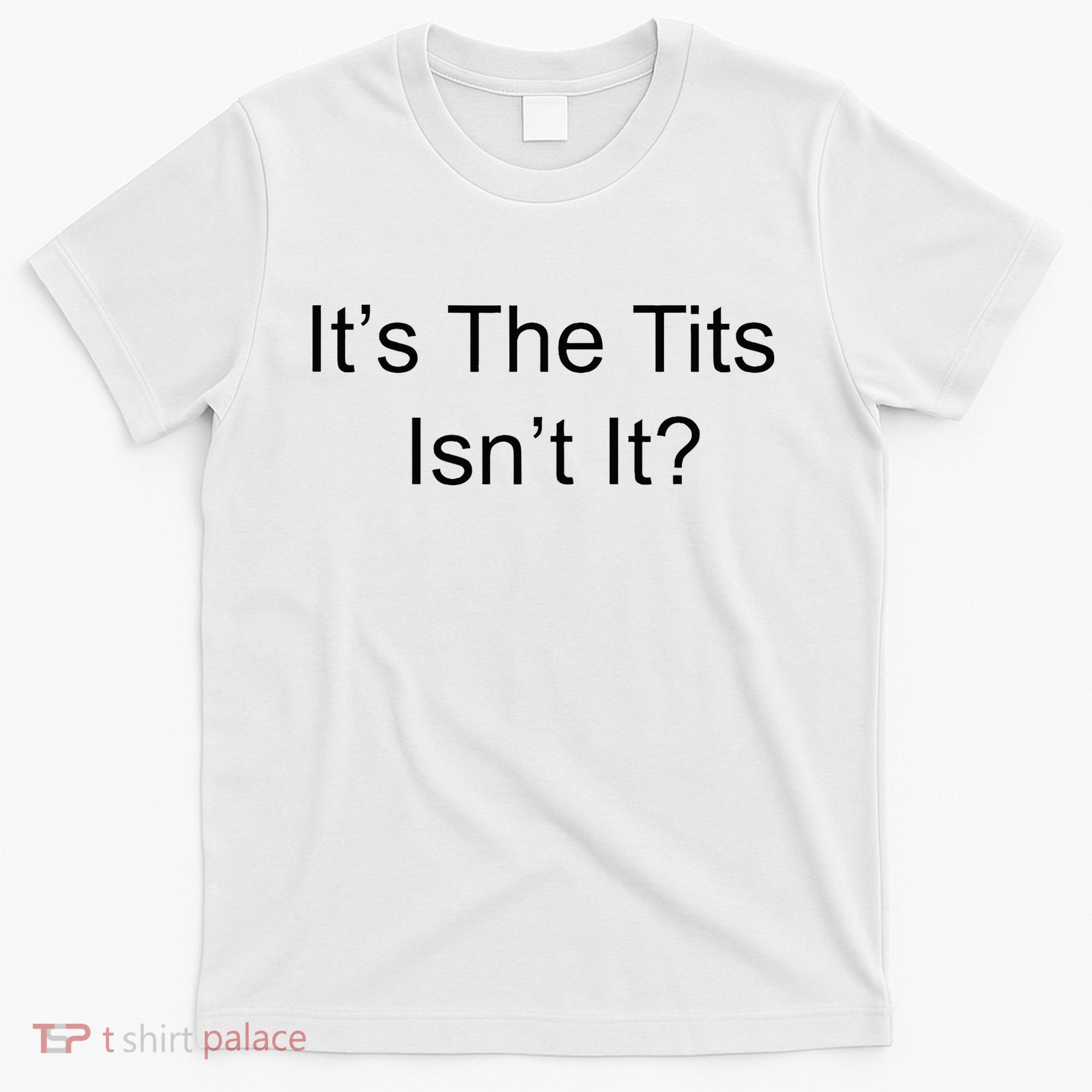 Funny Adult Humor Its The Tits Isnt It Boobs T-Shirt