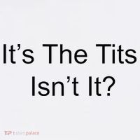 Funny Adult Humor Its The Tits Isnt It Boobs Beanie thumb 2