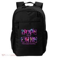Fibromyalgia Awareness Hope Cure Hummingbird Gift Backpack thumb 0