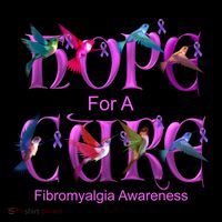 Fibromyalgia Awareness Hope Cure Hummingbird Gift Coffee Mug thumb 5