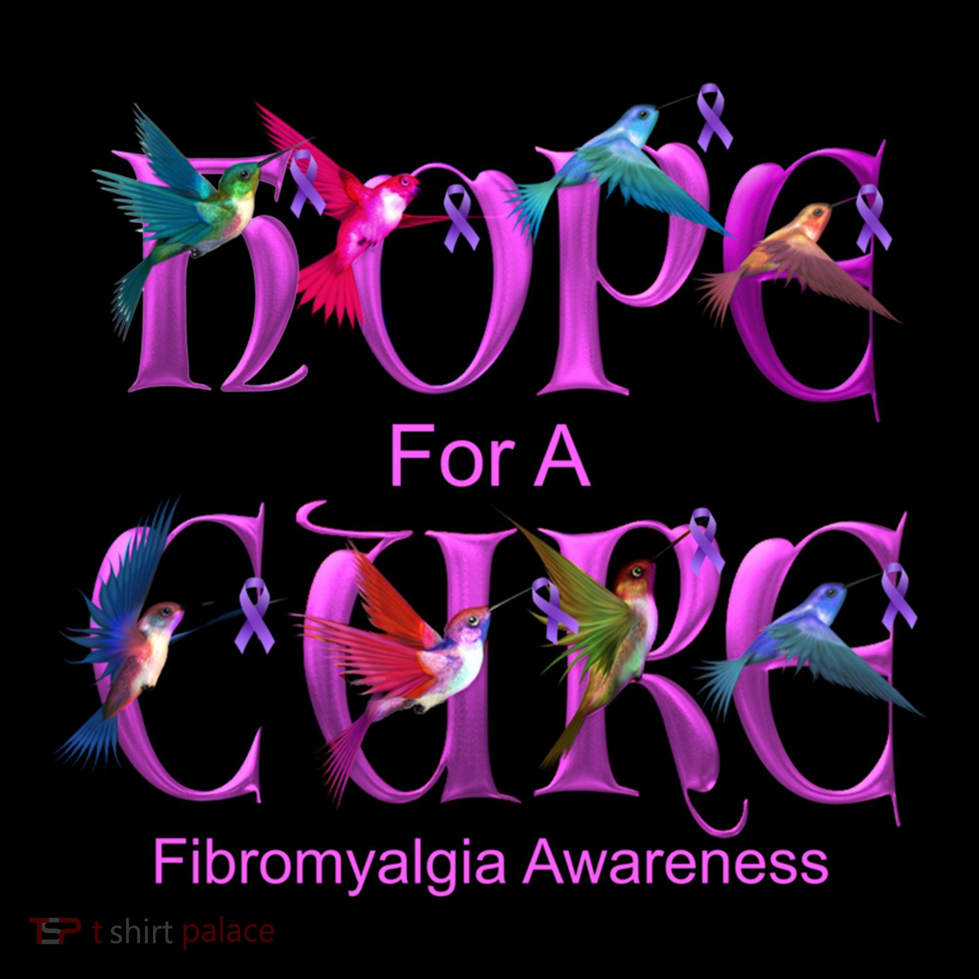 Fibromyalgia Awareness Hope Cure Hummingbird Gift Coffee Mug