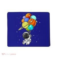 Funny Astronaut Holding Planet Balloons Space Toddler Mousepad thumb 0