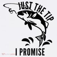 Funny Adult Humor Fishing Just The Tip I Promise Women's Hoodie thumb 2