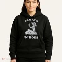 Floats And Hoes Funny Float Trip Tubing River Float Hoodie thumb 5